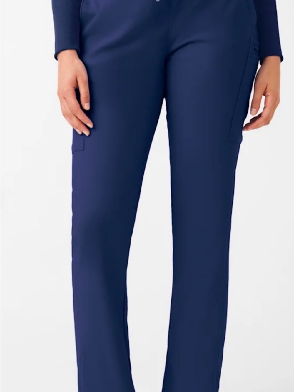 Landau Forward 7-pocket Straight Leg Navy Women's Scrub Pants